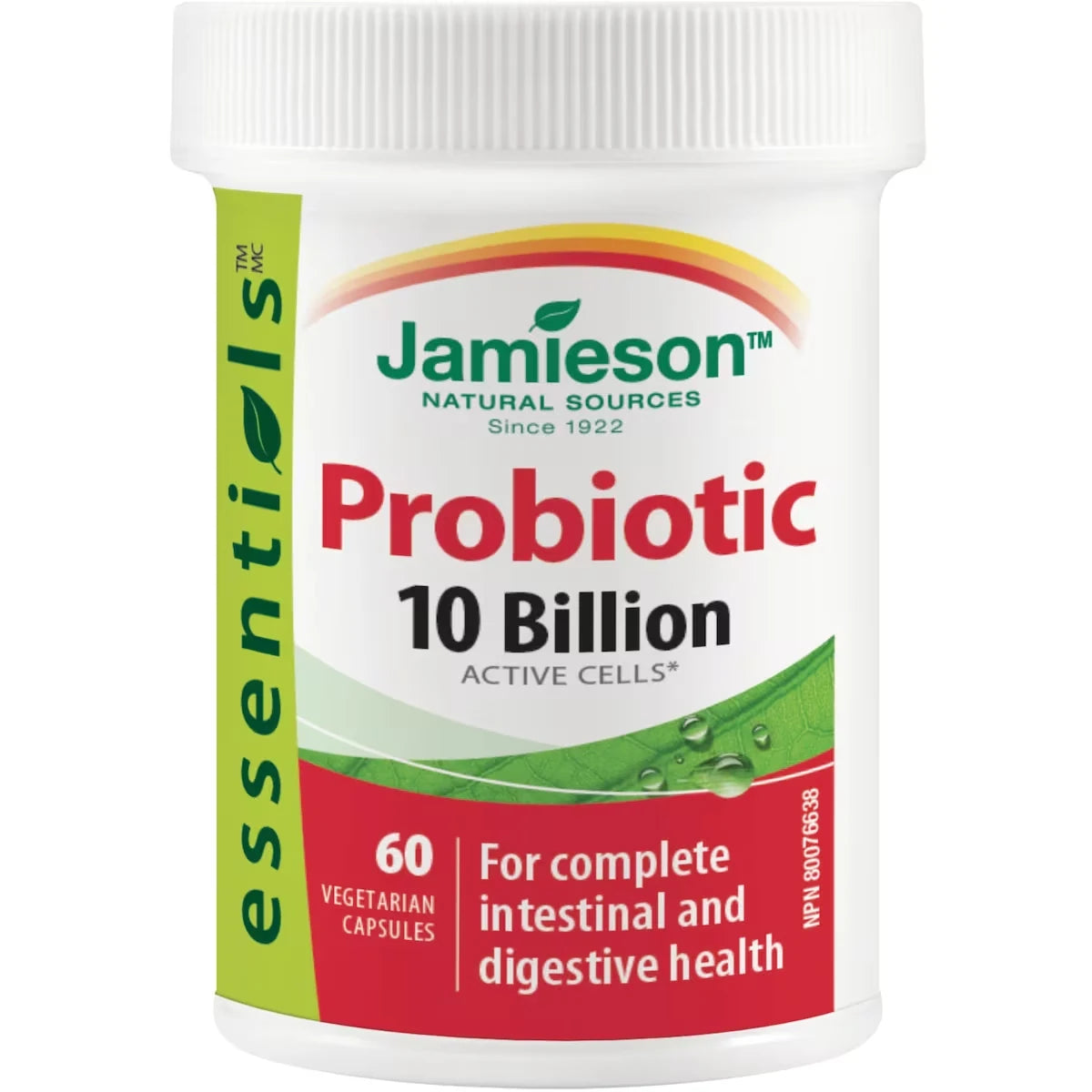 Jamieson 10 Billion Probiotic product detail