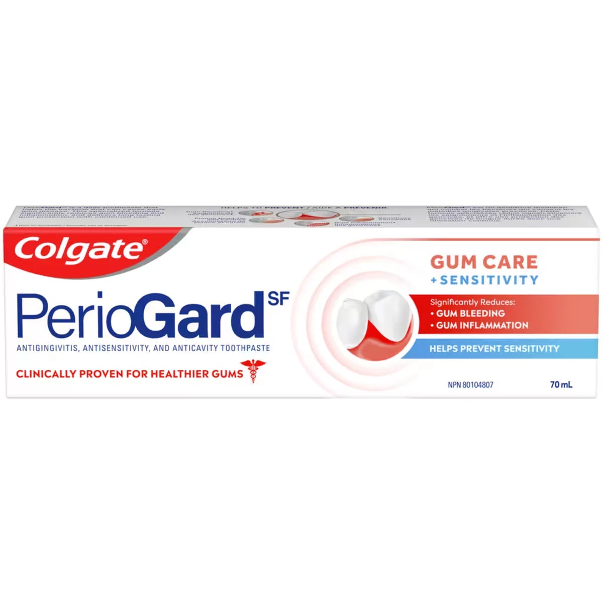 Colgate PerioGardSF Toothpaste Gum Care + Sensitivity front package