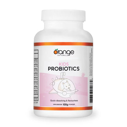 Orange Naturals Kids Probiotics - Unflavoured front package
