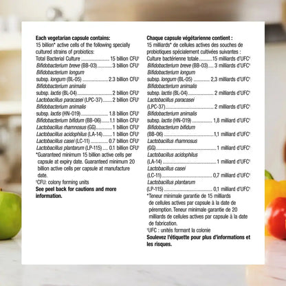 Webber Adult 50+ Probiotic 15 Billion product detail