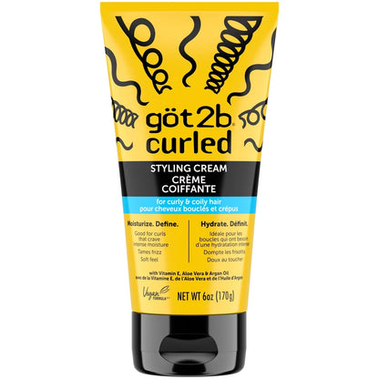 got2b Curled Styling Cream, 170g front package