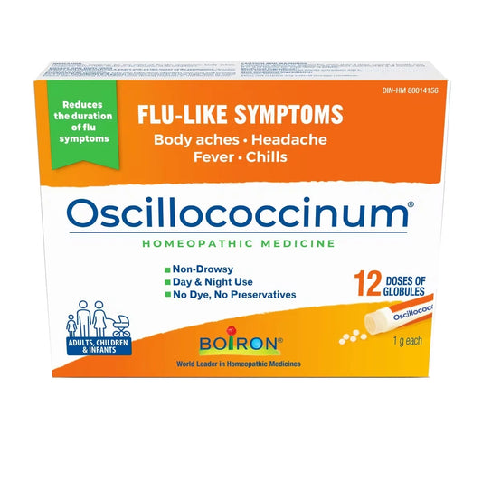 Boiron Oscillococcinum 12 doses front package