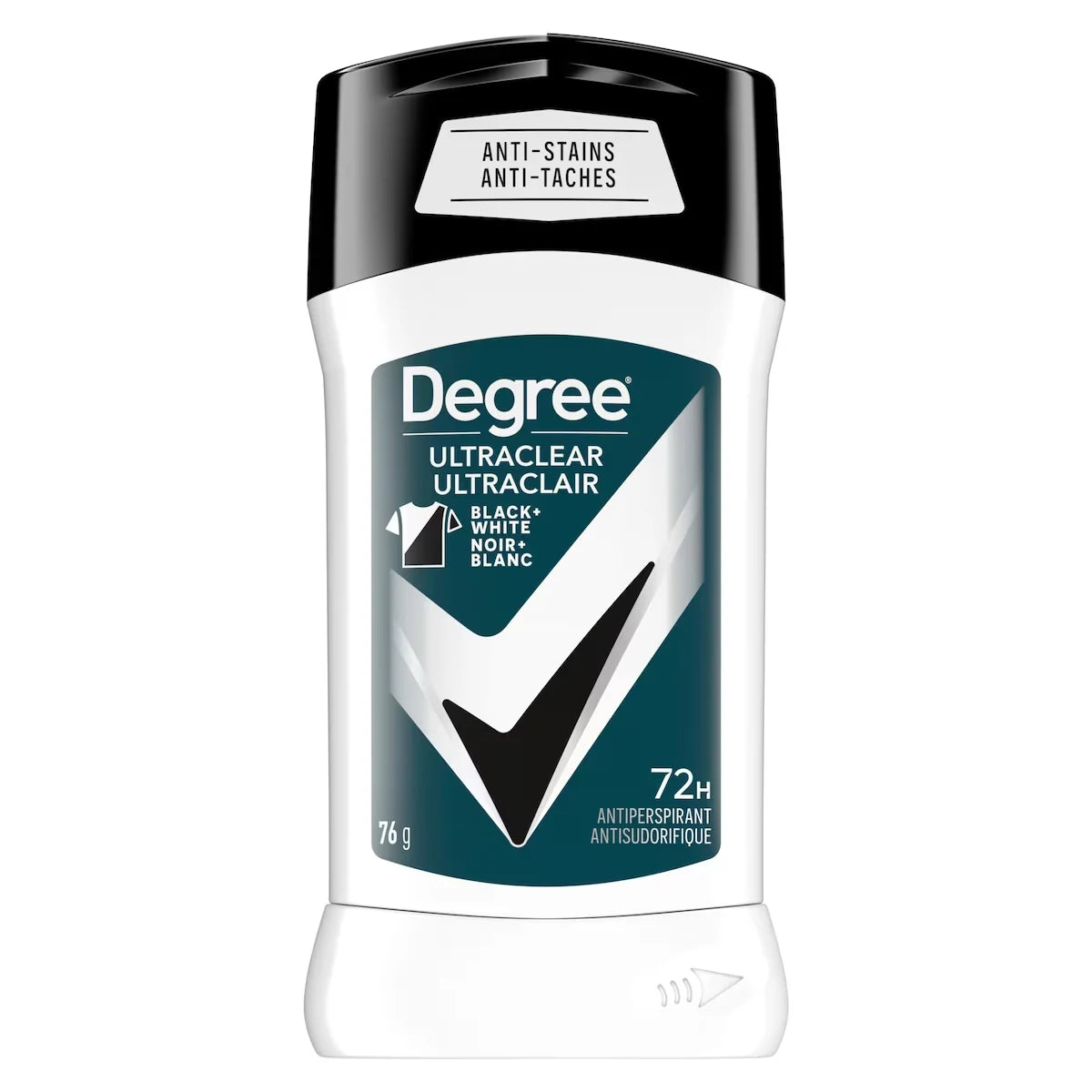 Degree Men UltraClear Black+White Antiperspirant front package