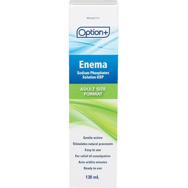 Option+ Enema Adult Size 130ml