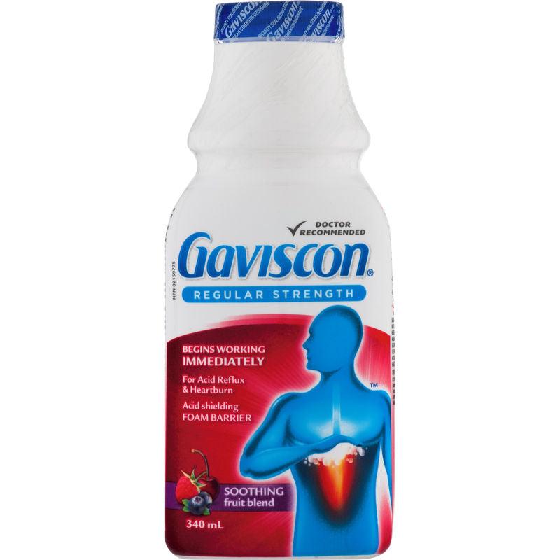 Gaviscon Liquide à force régulière (340 ml)