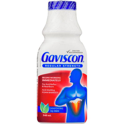 Gaviscon Liquide à force régulière (340 ml)