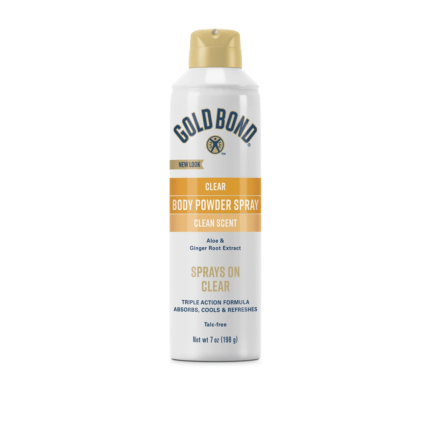 Spray poudre transparent Gold Bond - Contrôle des odeurs, sans talc