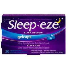 Sleep-eze Extra Strength Gelcaps 20 pack