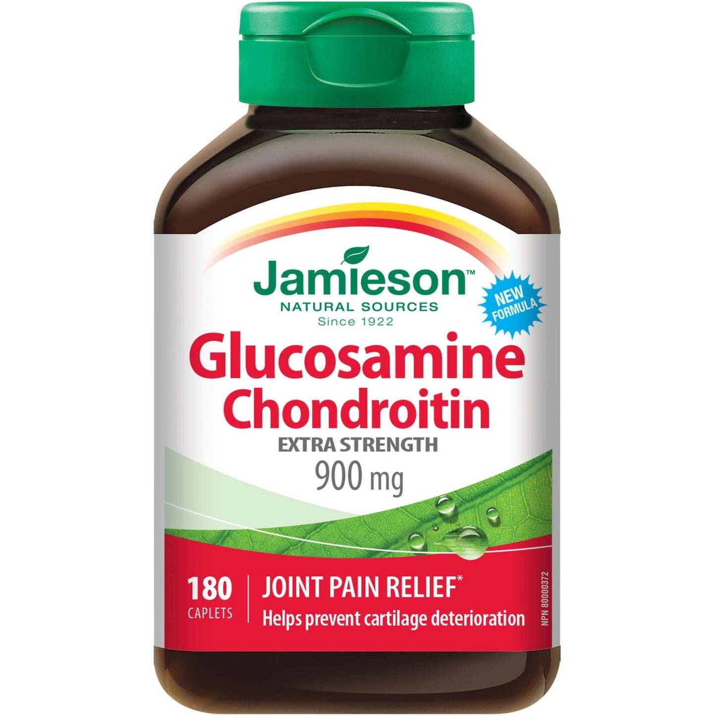 Jamieson Glucosamine Chondroitin Extra Strength 900mg 180 caplets