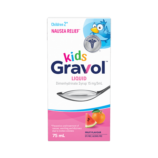 Gravol Kids Fruit flavoured Liquid