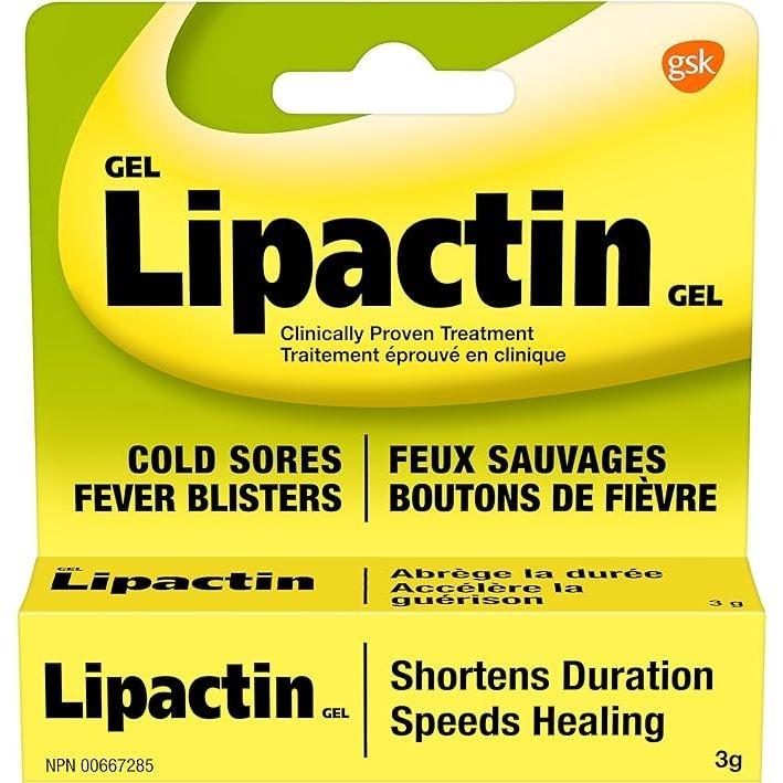 Lipactin Cold Sores Gel