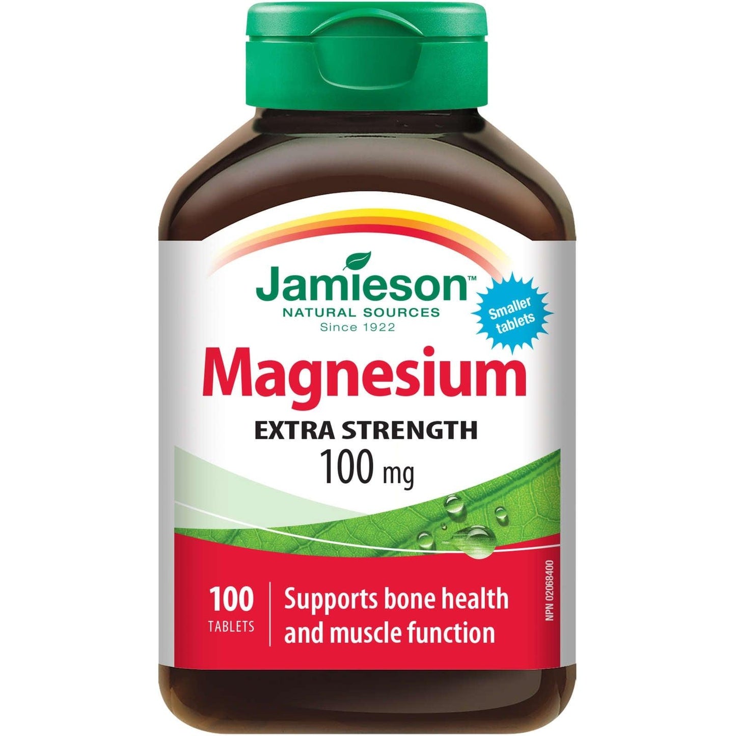 Jamieson Magnésium Extra Fort 100 mg 100 comprimés