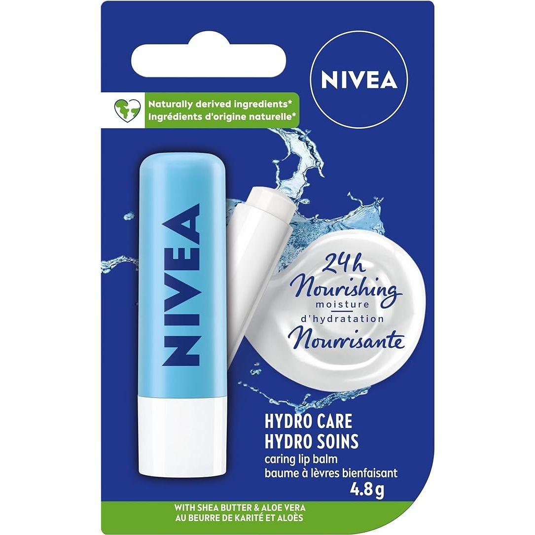 Nivea Hydro Care Baume à Lèvres Hydratant Nourrissant 24h