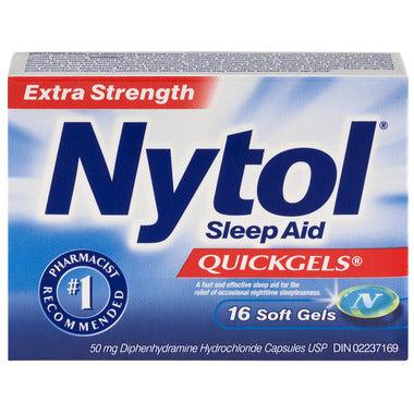 Nytol Extra Fort Quickgels paquet de 16