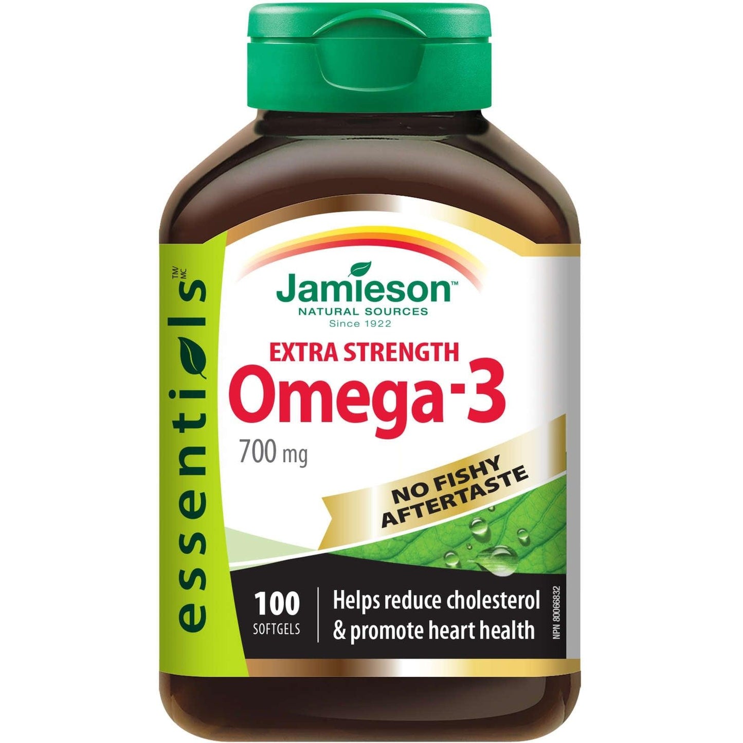 Jamieson Oméga-3 Extra Fort 700 mg 100 gélules