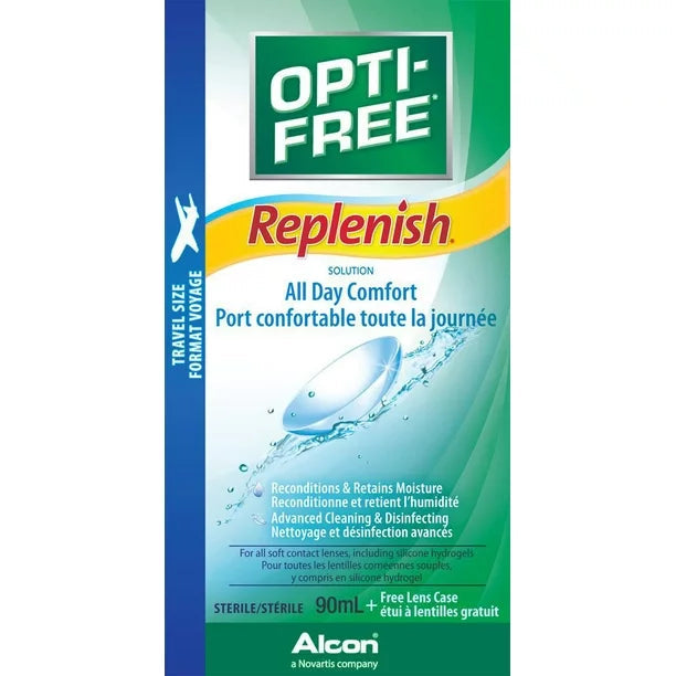 Opti-free Replenish Contact Lens Solution 90ml