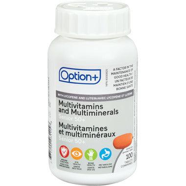 Option+ Multivitamins and Multiminerals Adult 50+