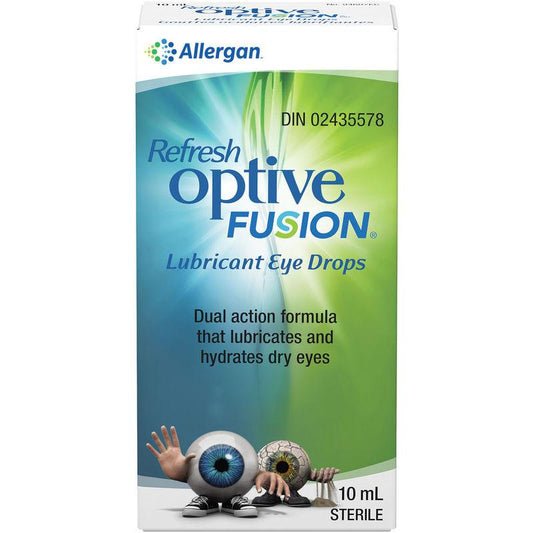 Rafraîchir Optive Fusion Gouttes pour les yeux 10 ml