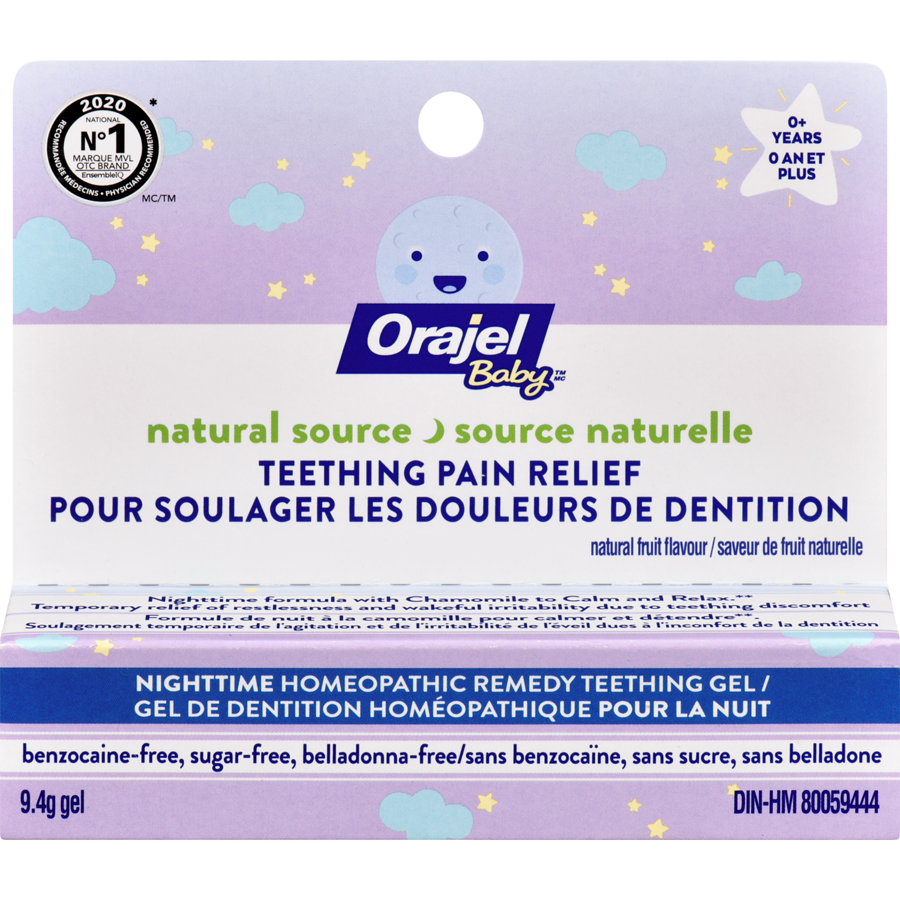 Orajel Baby natural teething pain relief