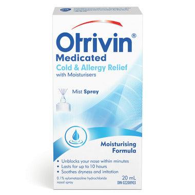 Otrivin Brume médicamenteuse pour soulager le rhume et les allergies