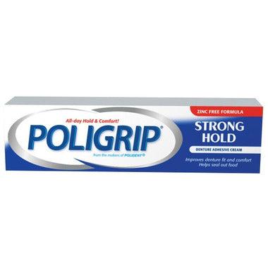 Crème adhésive pour prothèses dentaires à tenue forte Poligrip 40 g