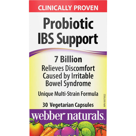 Probiotique IBS Support 7 milliards 30 capsules