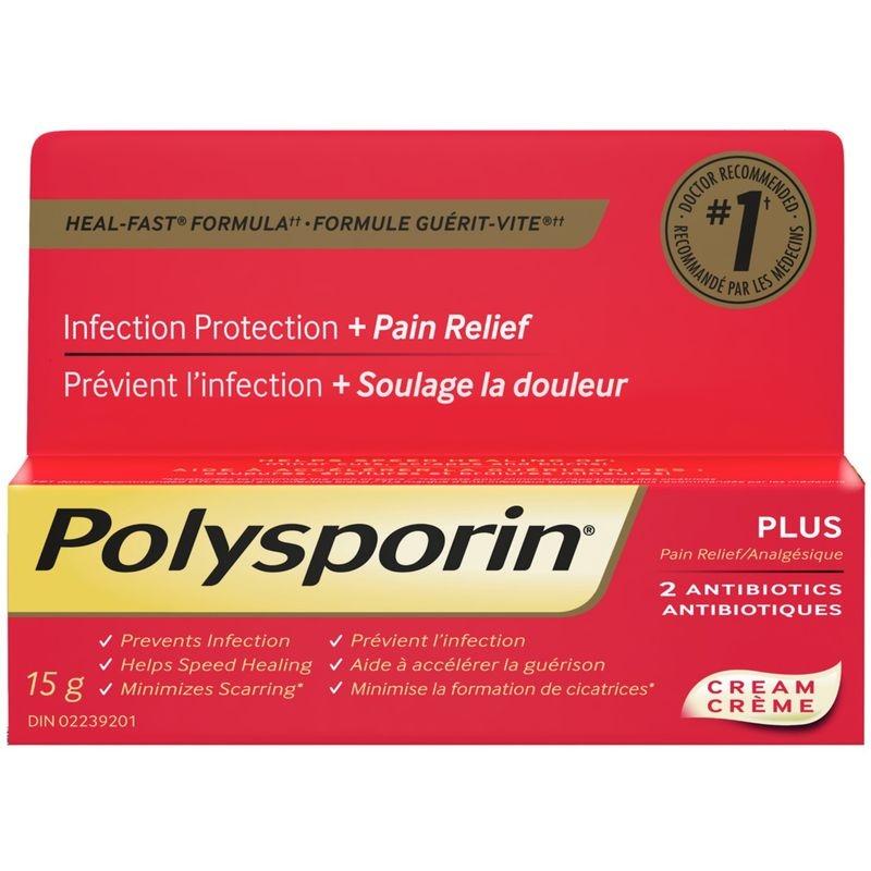 Polysporin Plus Antibiotic Cream