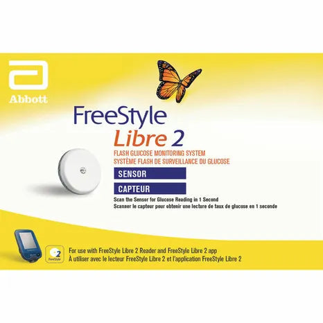 جهاز استشعار FreeStyle Libre 2 لمدة 14 يومًا