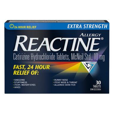 Reactine Extra Fort Allergie 30 comprimés