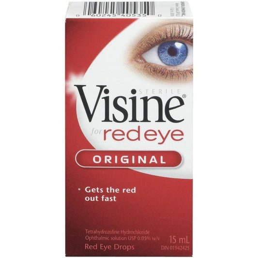 Visine Original Gouttes Yeux Rouges 15 ml 