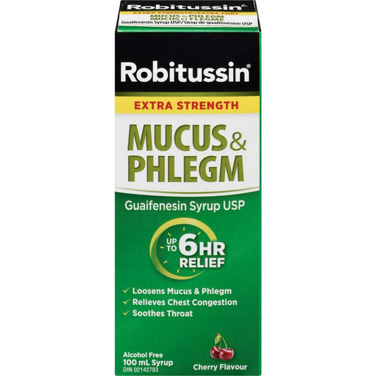 Robitussin Extra Strength Mucus & Phlegm