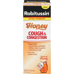 Robitussin Miel extra fort Toux et congestion
