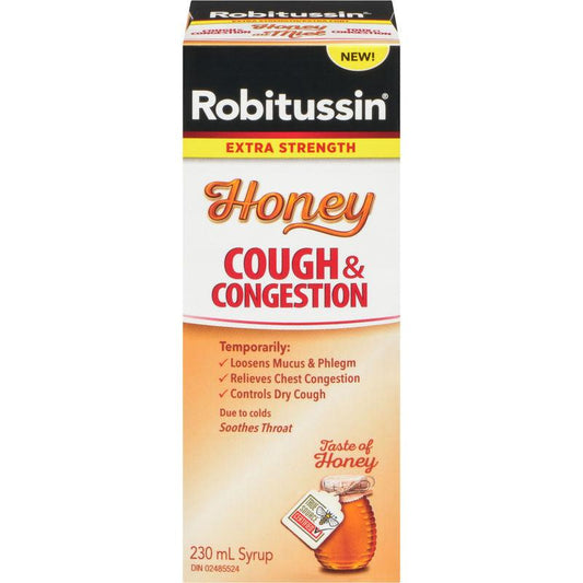 Robitussin Extra strength Honey Cough & Congestion