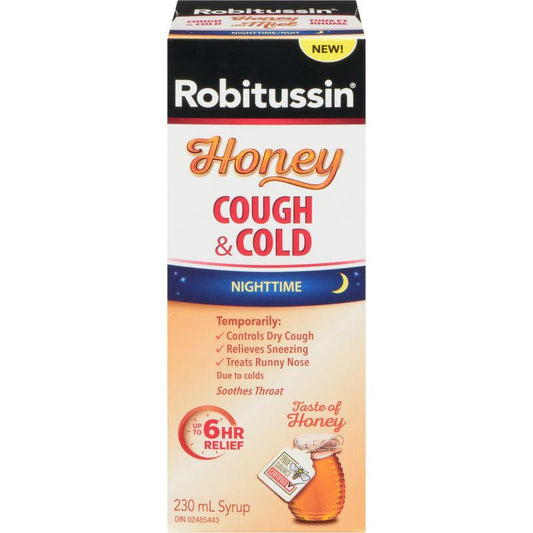 Robitussin Miel Toux et Rhume Nuit