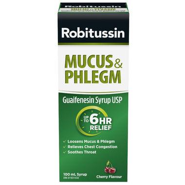 Robitussin Mucus et flegmes