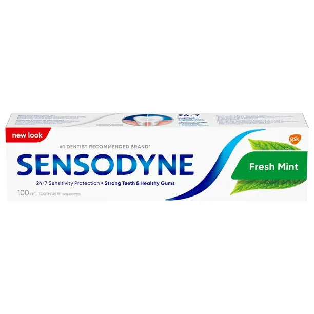 Sensodyne Dentifrice Menthe Fraîche triple action nettoyante 100 ml