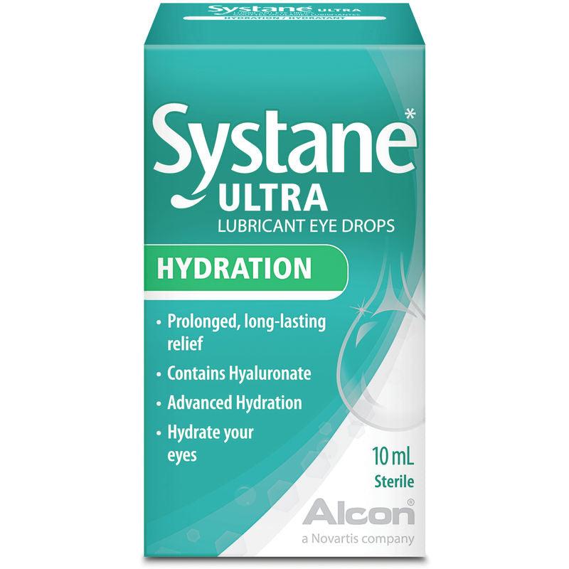 Systane Ultra Hydration Lubricant Eye Drops 10ml