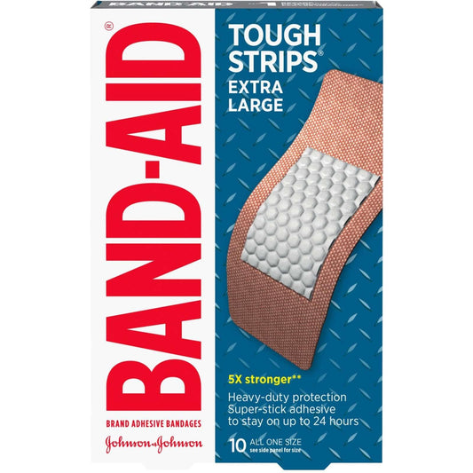 Band-Aid Tough Strips Extra Large 10 pansements