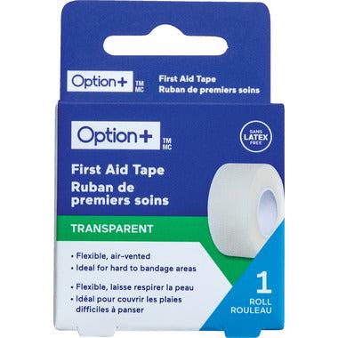 Option+ First Aid Tape - Transparent