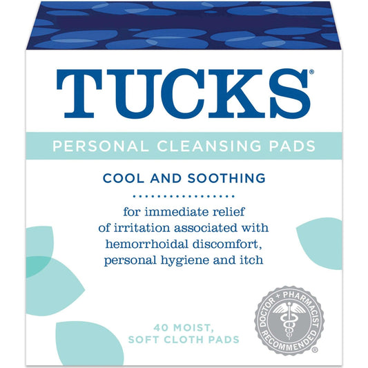 Tampons nettoyants personnels de Tuck