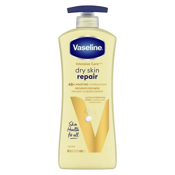 Vaseline Soin Intensif Réparation Peau Sèche 600 ml