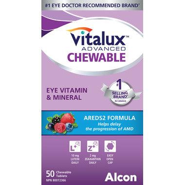 Vitalux avancé à croquer, 50 comprimés