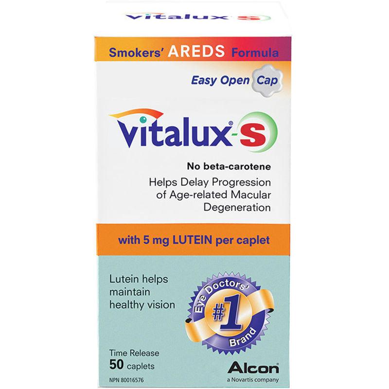 Vitalux-S Multivitamin With Lutein, 50 Tablets