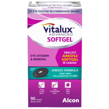 Vitalux Advanced Softgel, 90 gélules 