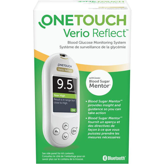 جهاز قياس نسبة السكر في الدم One Touch Verio Reflect