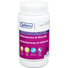 Option+ Multivitamines et minéraux pour femmes, 90 comprimés