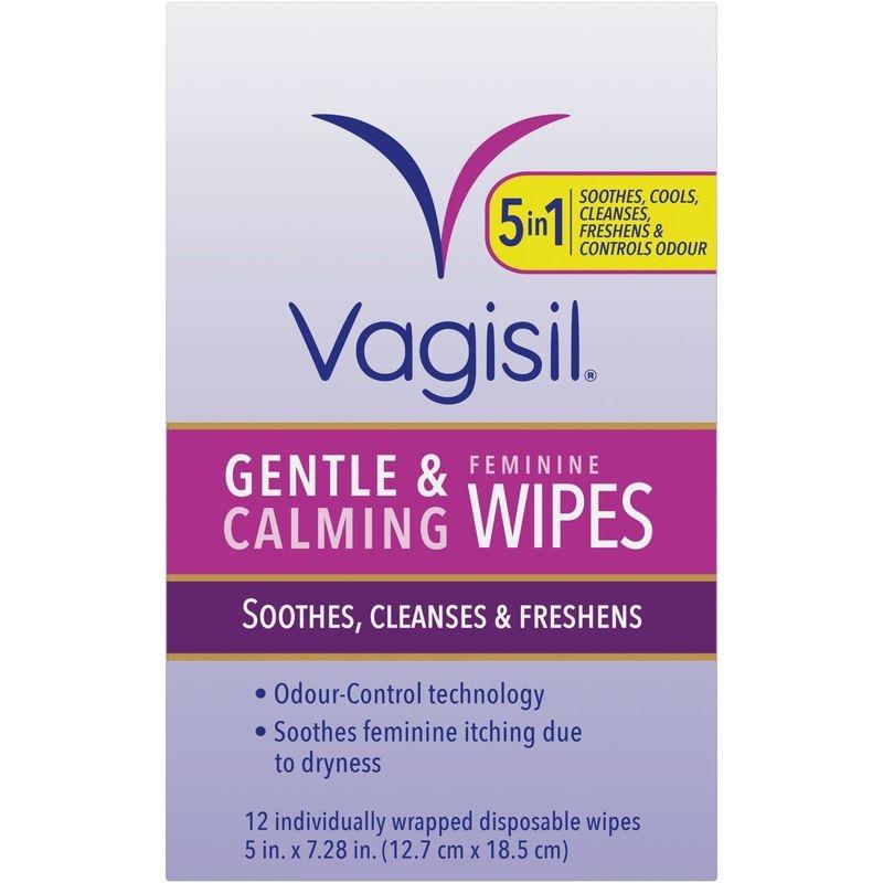 Lingettes douces et apaisantes Vagisil